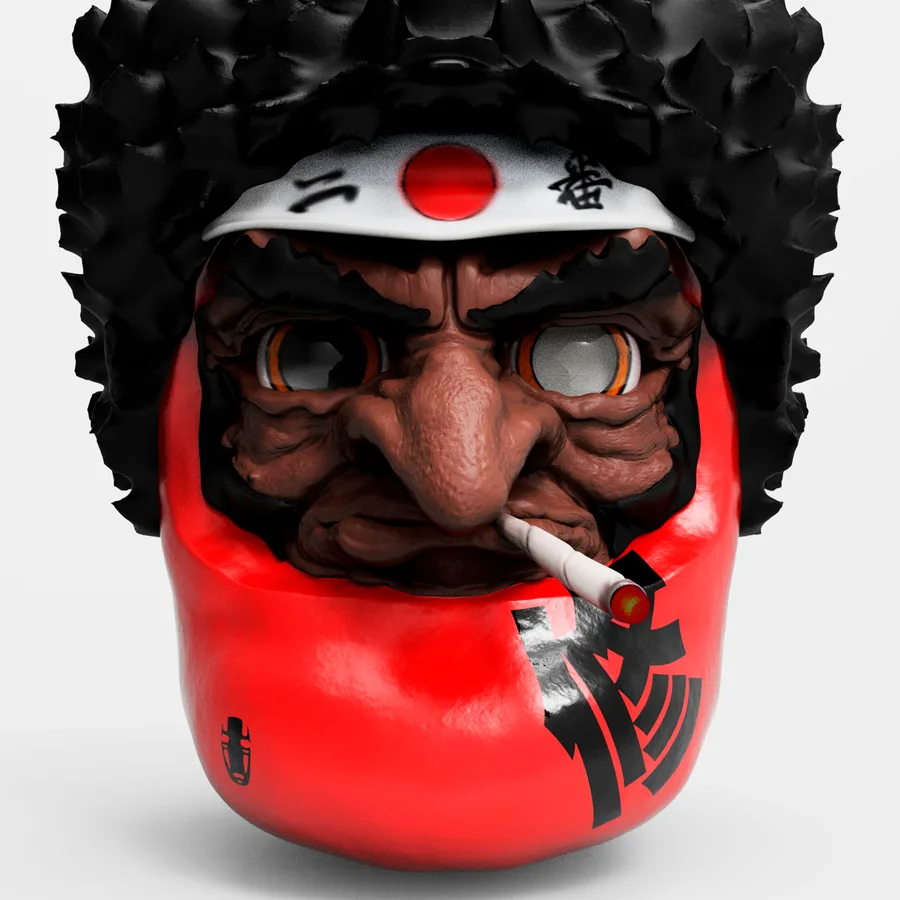 Daruma Afro Samurai