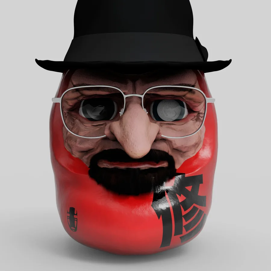 Daruma Walter White / Heisenberg