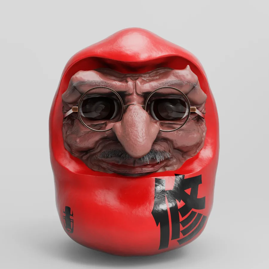 Daruma Mahatma Gandhi