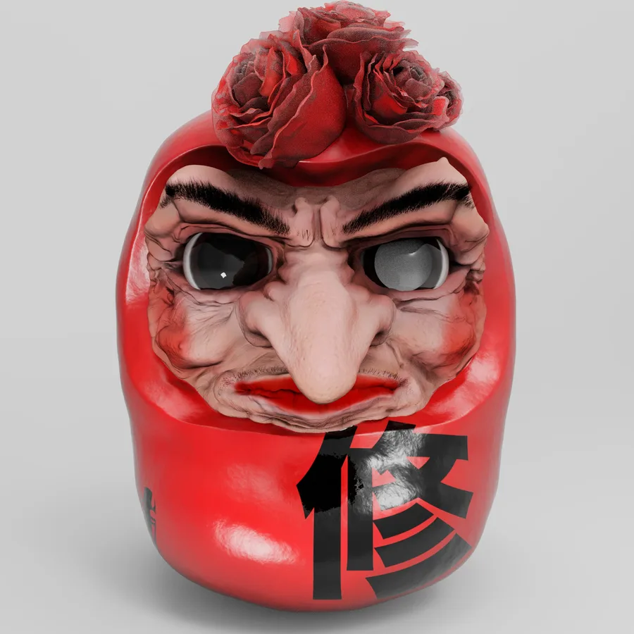 Daruma Frida Kahlo