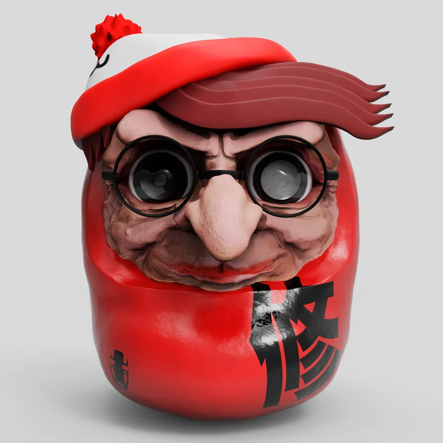 Daruma wally
